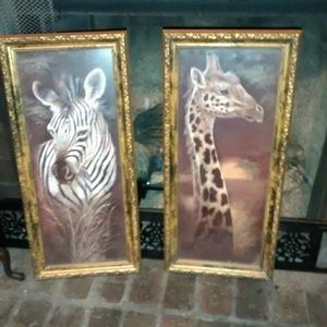 Pictures size 10 1/2 wide 22 1/2 long