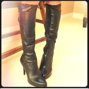 Nine West Tall Platform Boots