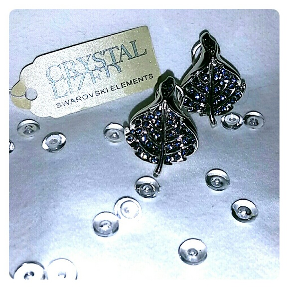 Crystallized Swarovski earrings