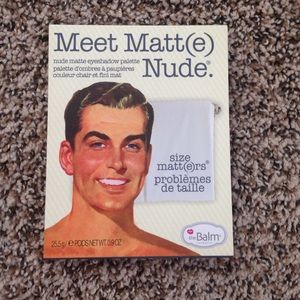Meet Matt(e) Nude. Palette