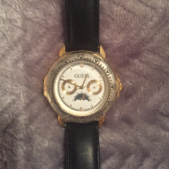 New GUESS Ladies Dress Canvas Leather Watch - W1068L8 Guess | Accessories | Authentic Guess Watch Womens White  main image 3