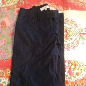 LOFT denim work pants