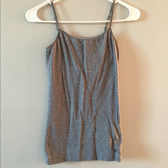 Aeropostale Grey Camisole Tank Top. Size Small