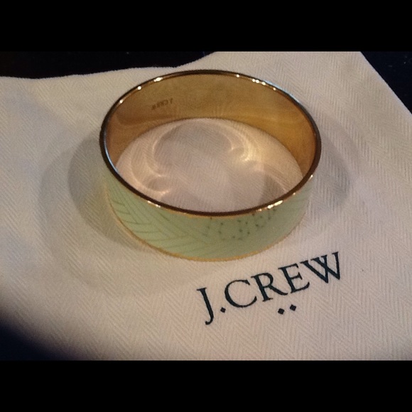 J. Crew large enamel Bangle 8.5"