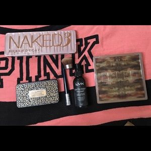 Urban decay naked palettes,Mac palette with extras