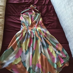 Multi-Color Pastel Spring Dress