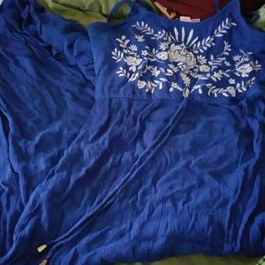 Love on a hanger blue dress