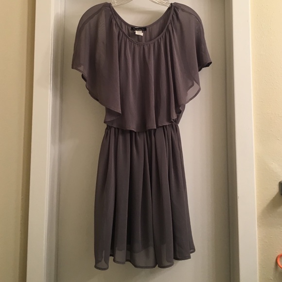 Grey short dress