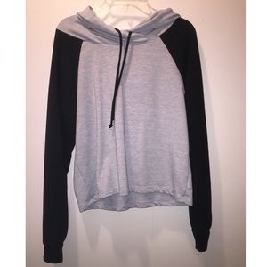 Charlotte Russe Baseball Style Hoodie