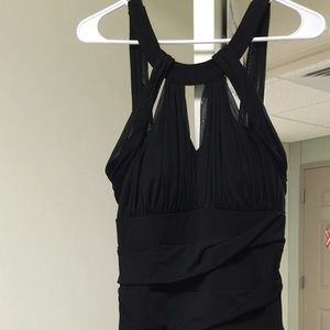Black formal dress