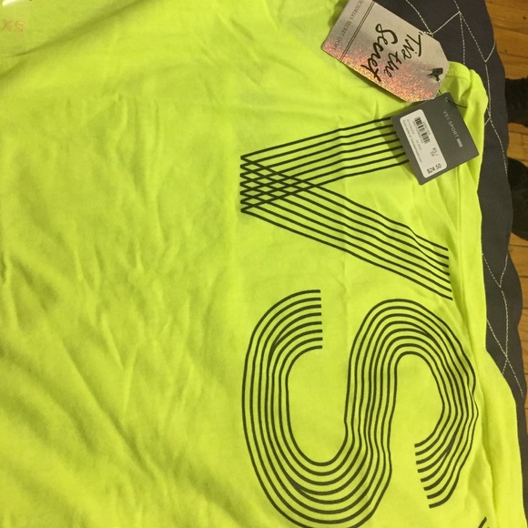 Victoria’s Secret NEW neon green tank top XS (Vintage retro) - Picture 2 of 2