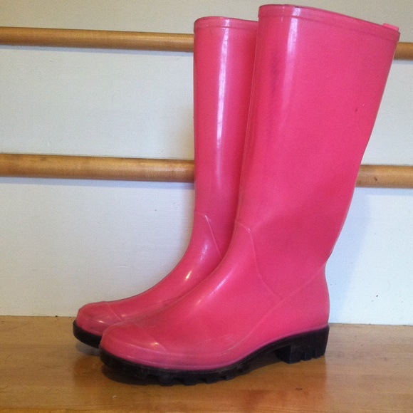 Hot Pink Capelli Rain Boots