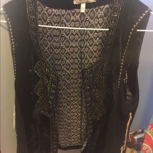 Gimmicks velvet vest