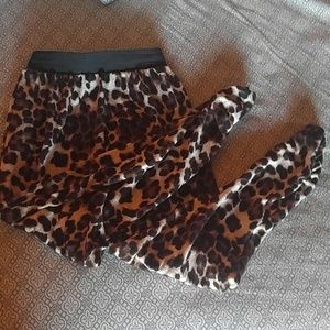 Cheetah print Joggers