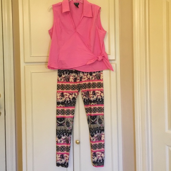 Paisley and Design Leggings