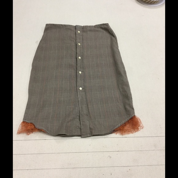 Plaid skirt