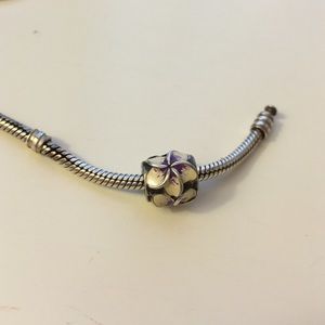 Hawaiian flower Pandora charm
