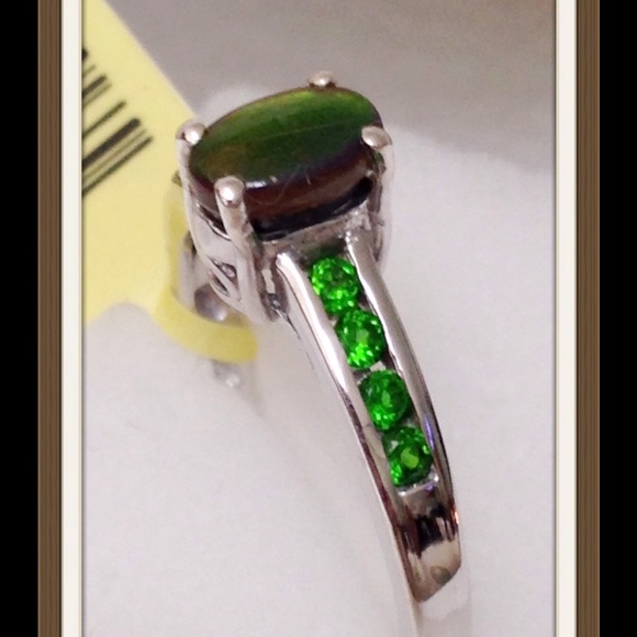 Canadian Ammolite, Russian Diopside - Picture 4 of 4