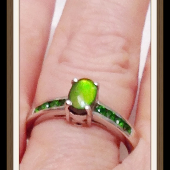Canadian Ammolite, Russian Diopside - Picture 2 of 4