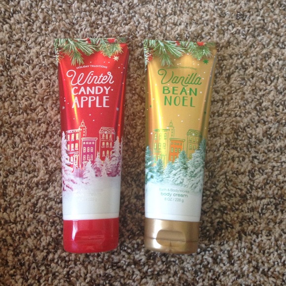 Bath and Body Works Holiday Traditions Body Creams