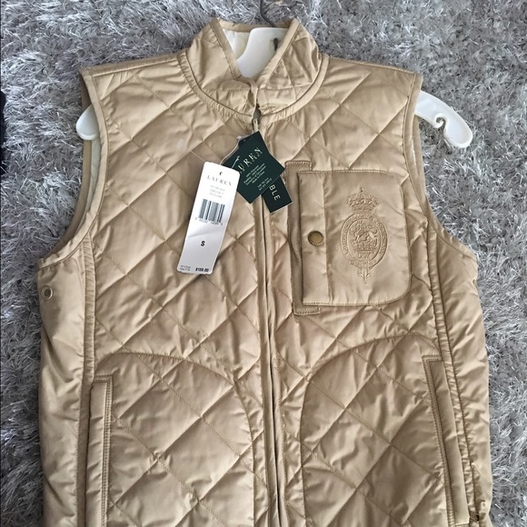 Sand Reversible Ralph Lauren Vest - Picture 3 of 3