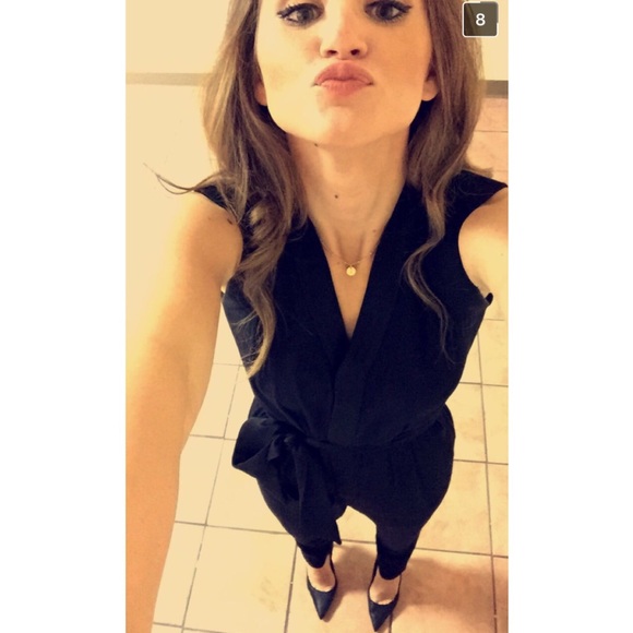 SOLD Kate Spade Black Jumpsuit - Picture 2 of 2