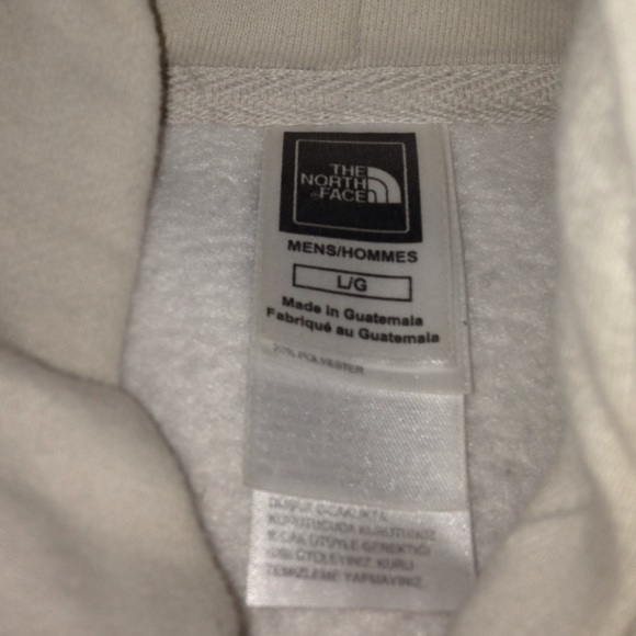 White Northface Pullover Hoodie - Picture 2 of 3