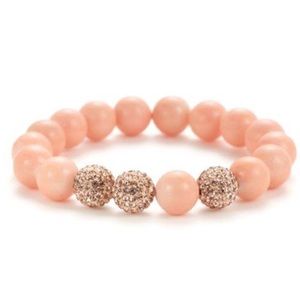 Very Me Peach Jade Bracelet