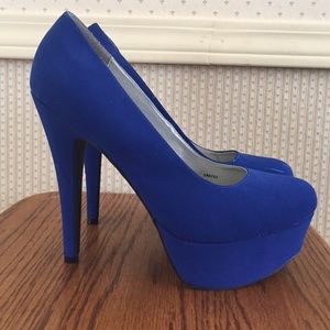 Charlotte Russe blue heels