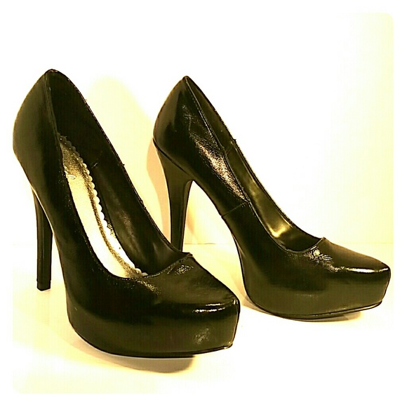 Cupid Women's Patterned Leather Pumps Size 6.5