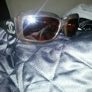 Chanel  mother of pearl glasses