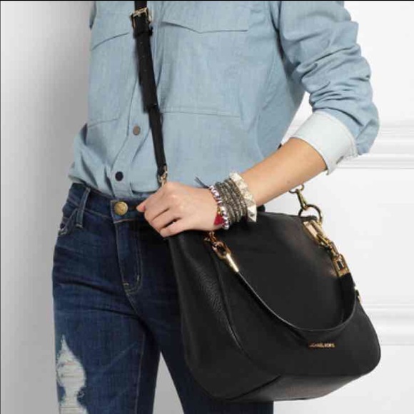 Michael Kors Leather MD Convertible Tote - Picture 3 of 4