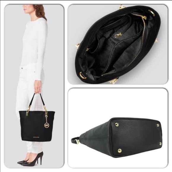 Michael Kors Leather MD Convertible Tote - Picture 4 of 4