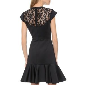 NWT Rebecca Taylor black cocktail dress.