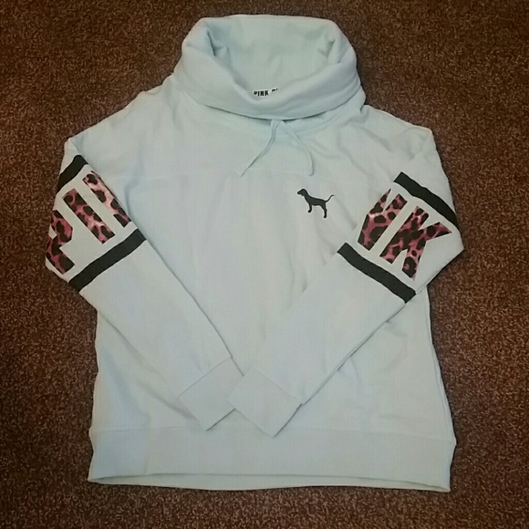 PINK Victoria's Secret Sweaters - Vs Pink cowl neck an full zip bundle!!