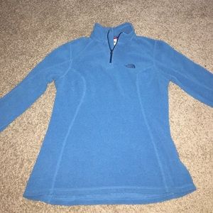North face half zip jacket