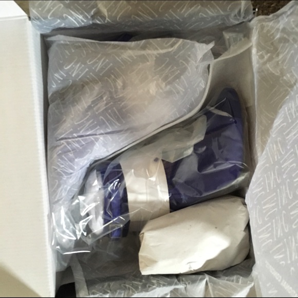 FINaL PRICe💥I-N-C Blue Fringe Heels- - Picture 4 of 4