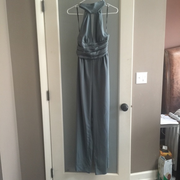 Bebe Halter neck jumpsuit