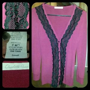 Charlotte Russe Cardigan Style Sweater