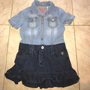 2 Little girls Guess outfit. Bundle