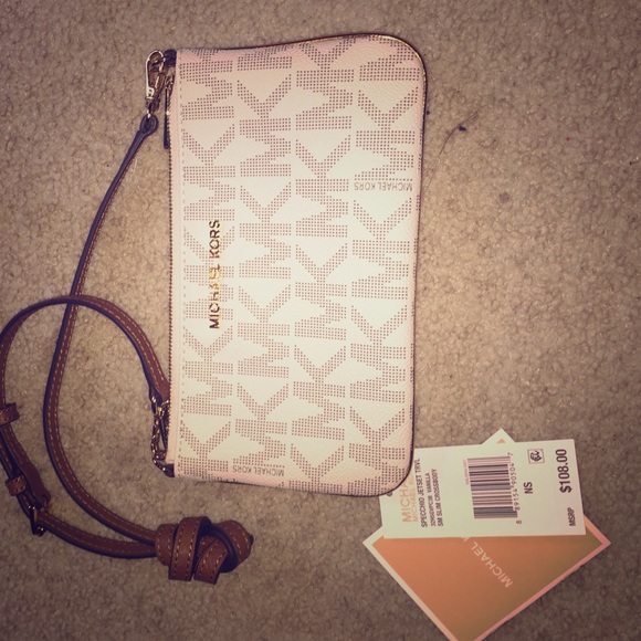 NEW micheal Kors white cross body