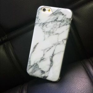 iPhone 6plus/6splus white marble case