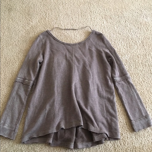 Free people low back pullover