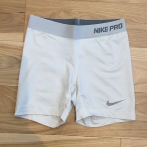 Nike pro compression shorts