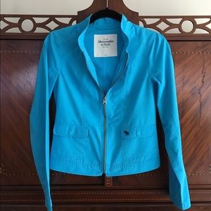 Abercrombie and Fitch Turquoise Jacket