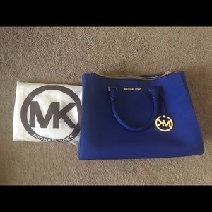 Royal Blue Michael Kors Purse