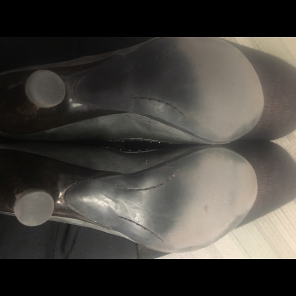 *SOLD* Genuine leather grey vamp maryjanes - Picture 4 of 4