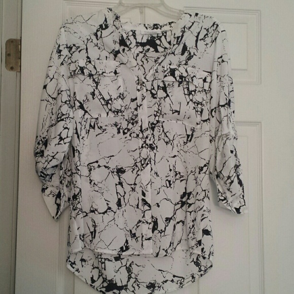 Calvin Klein  Tops - Calvin Klein Button Down Blouse