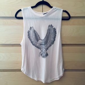 Sleeveless striped Shirt