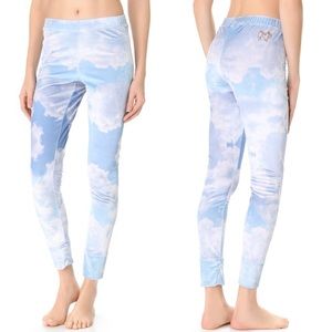 NWT Wildfox Cherub Cloud Velvet Slouchy Leggings